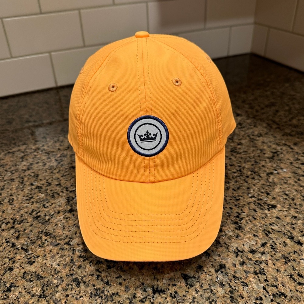 Peter Millar Hat Baseball Cap Men's Adjustable Yellow